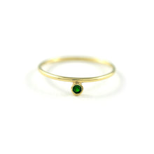 Load image into Gallery viewer, Classic Side Set Birthstone Ring