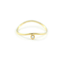 Load image into Gallery viewer, Wave Diamond Ring
