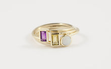 Load image into Gallery viewer, Mothers Day Stacking Family Ring- Round Birthstone