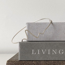 Load image into Gallery viewer, Silver Heartbeat Bangle