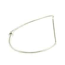 Load image into Gallery viewer, Silver Triangle Bangle
