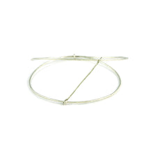 Load image into Gallery viewer, Silver Moving Stick Bangle