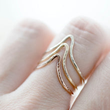 Load image into Gallery viewer, Chevron Ring