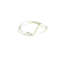 Load image into Gallery viewer, Silver Heartbeat Ring
