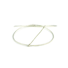 Load image into Gallery viewer, Silver Moving Stick Bangle
